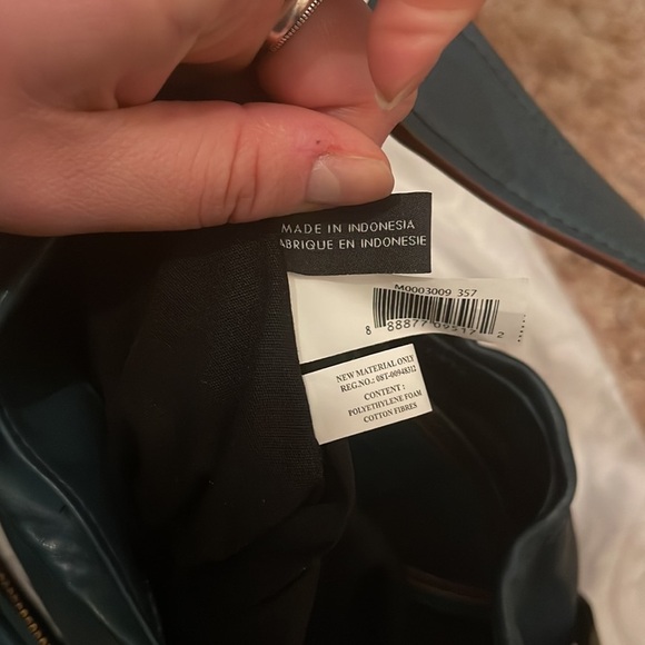 MARC BY MARC JACOBS- teal moto shoulder bag ✨NWT✨ - Picture 11 of 16
